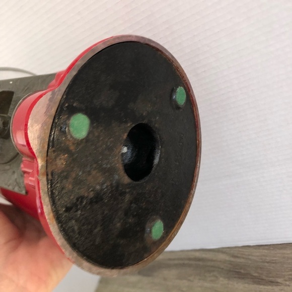 80s Fire Engine Red Continental Gum Gumball Machine - Picture 10 of 14